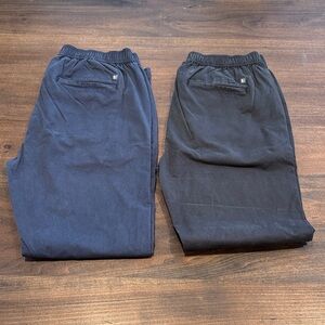 Linksoul Saturday Men's Black and Blue Pants, L, 2 for 1.